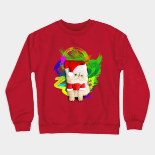 Cat in New Year Crewneck Sweatshirt